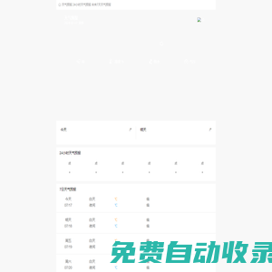 天气预报 - 24小时 7天 天气预报 生活指数 - 天气云