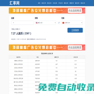 实时汇率查询_在线世界各国货币转换计算器 - 老计登网