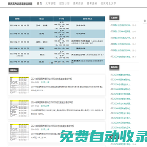 陕西高考志愿填报信息分享网