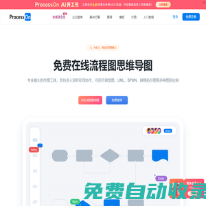 ProcessOn思维导图流程图-在线画思维导图流程图_在线作图实时协作