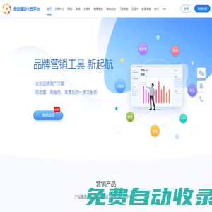 乐训课绽®中小企业数字化获客运营变现一站式服务平台