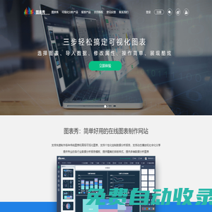 图表秀——免费在线图表制作工具,数据可视化工具