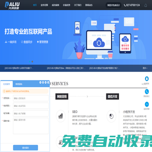 致力于全行业软件开发服务(app、小程序、平台)-大刘信息