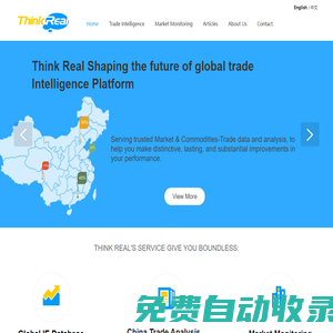 Import Export data | China to Global Trade Analysis | Think Real | 视昱信息