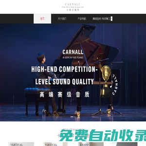 卡纳尔（CARNALL）德国瑰宝 全新进口品质钢琴