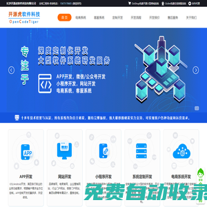 小程序开发_大型软件开发_APP|网站|微信开发_长沙开源虎软件科技有限公司