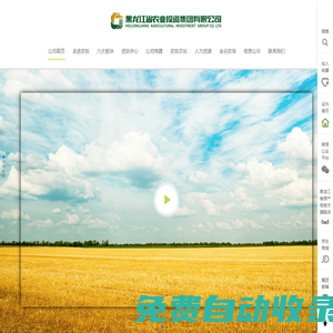 黑龙江省农业投资集团 - 黑龙江省农业投资集团