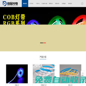 COB灯带|COB灯带厂家|COB灯带灯条定制-深圳市铂品光电有限公司